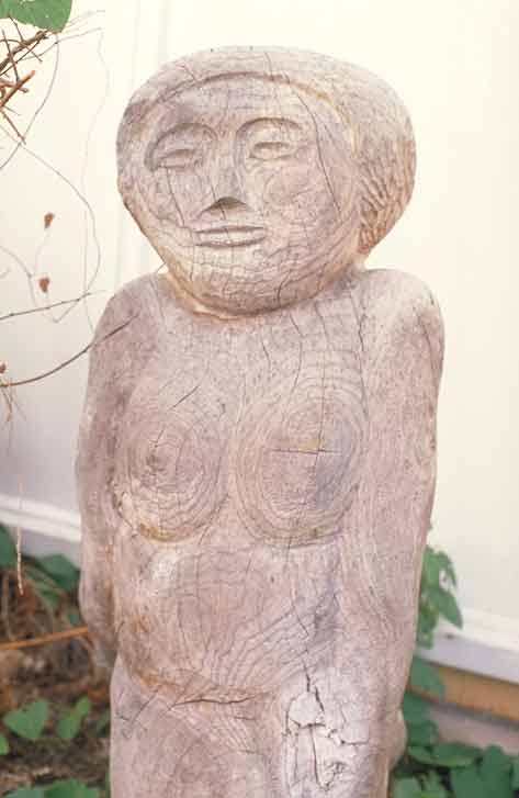 Wood Sculpture by Jim Rowe 